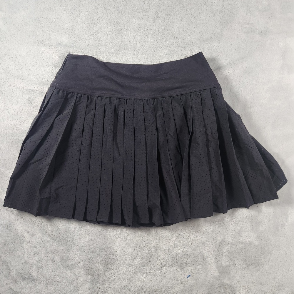 OFFLINE by Aerie Black Pleated Skort Size M Tennis Golf Athleisure Preppy